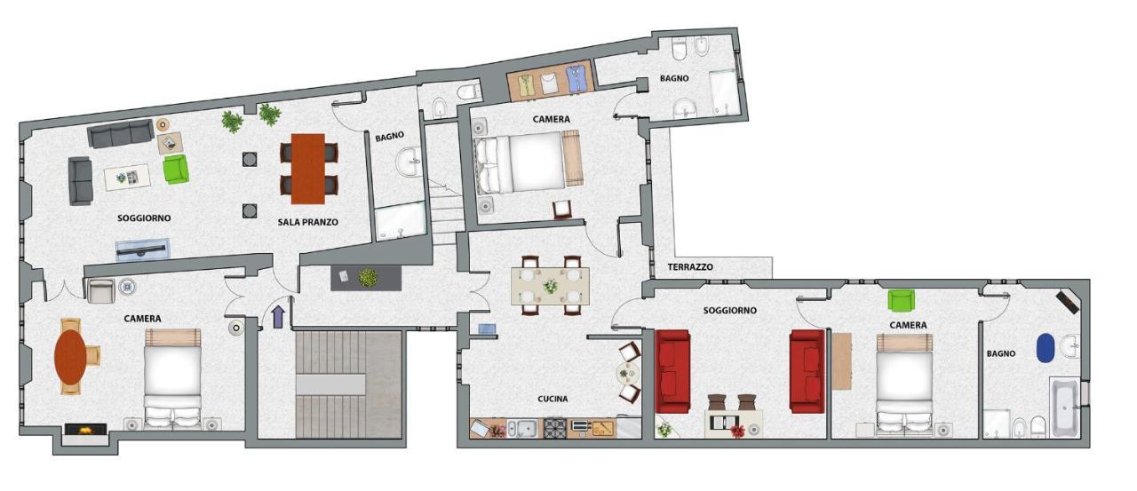 Acacia Firenze Apartments Artemisia-Angelica Exterior photo